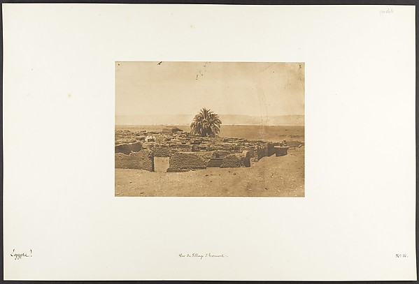 Vue du Village d'Herment by Maxime Du Camp, The Metropolitan Museum of Art