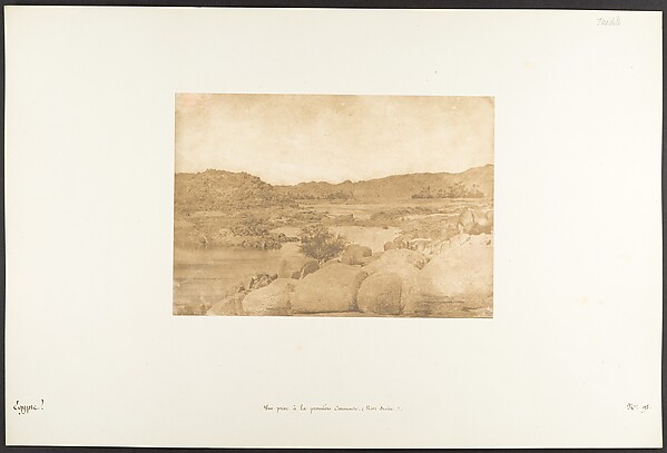 Vue prise à la première Cataracte (Rive droite)