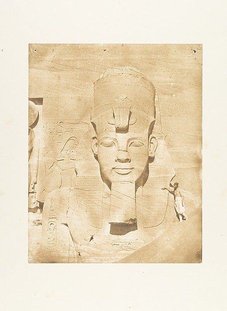 Colosse médial du Spéos d'Phré, à Abousembil