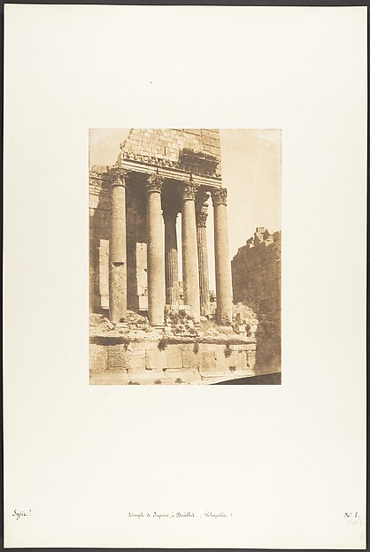 Temple de Jupiter, à Baâlbek (Héliopolis)