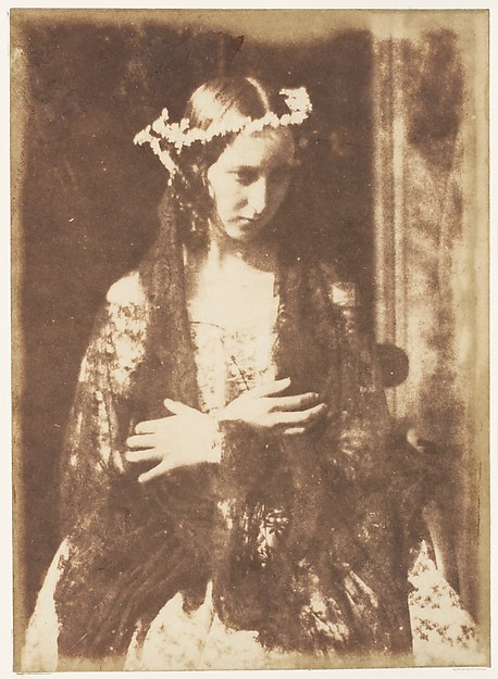 Miss Kemp as Ophelia