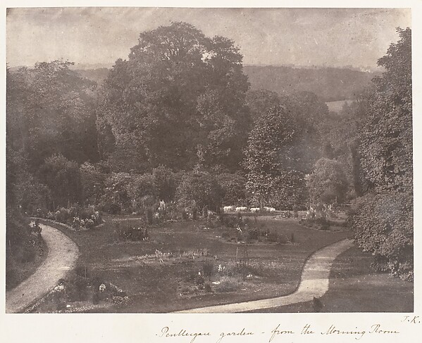 Penllergare Garden From the Morning Room