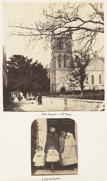 Coln Church + Mr Kent; 3 Miss Wallingtons