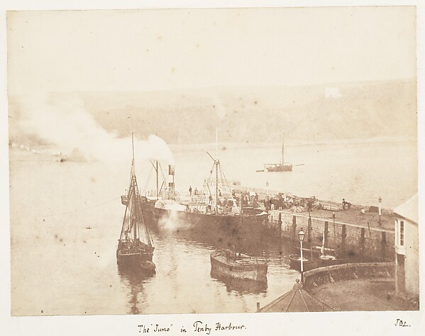 The "Juno" in Tenby Harbour