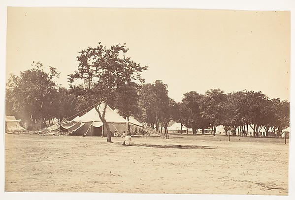 [Side View of Main Street, Governor General's Camp]
