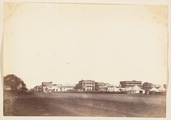 [A View in Calcutta Including the Buildings of Payne and Co., the Mountain Hotel, and Scott and Co.]