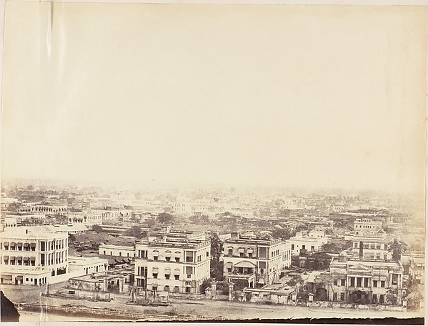 [View of the City from the Ochterlony Monument, Calcutta]
