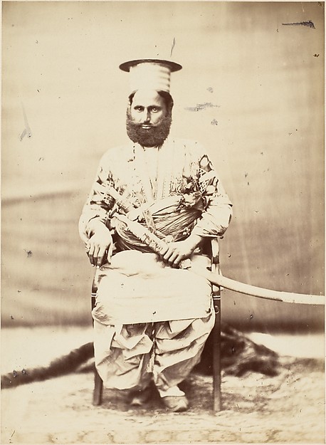 [Eastern Man with Beard and Sabre]