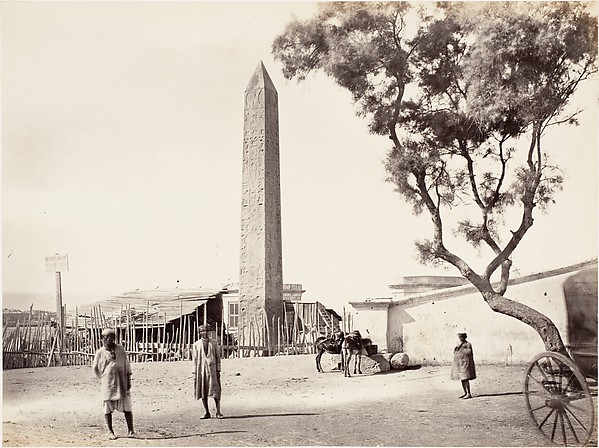 [Egyptian Obelisk, "Cleopatra's Needle," in Alexandria, Egypt]