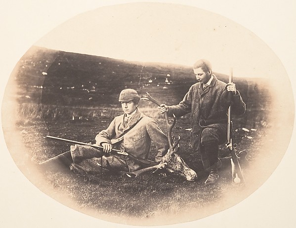 [Ned and Colin Ross with Hunt Trophy]