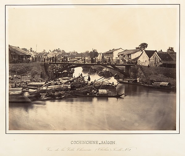 Vue de la Ville Chinoise (Cholen) Feuille No. 2, Saïgon, Cochinchine