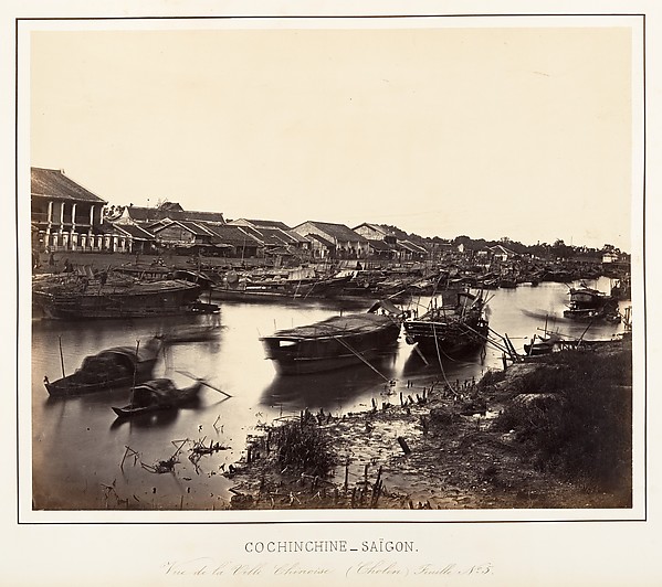 Vue de la Ville Chinoise (Cholen) Feuille No. 5, Saïgon, Cochinchine