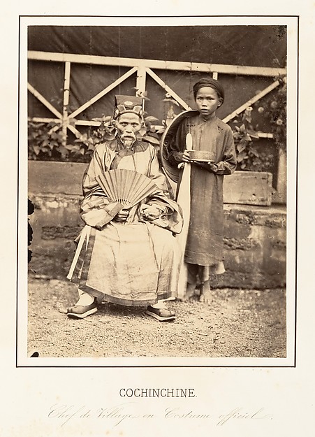 Chef de Village en Costume officiel, Cochinchine