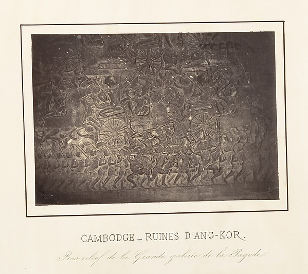 Bas-relief de la Grande Galerie de la Pagode