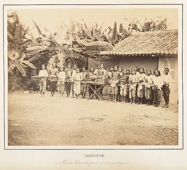 Prince Cambodgien et son Cortège