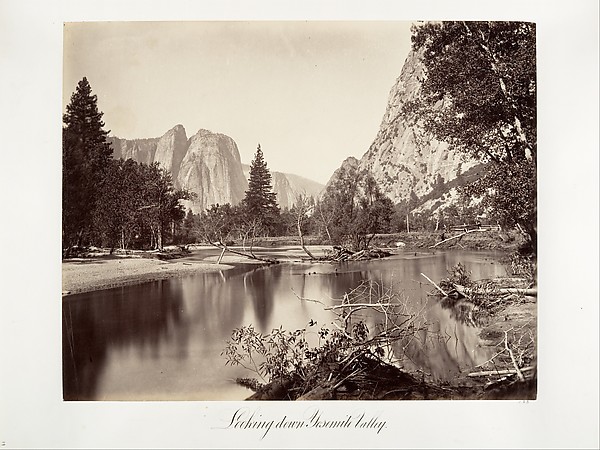 Looking Down Yosemite Valley