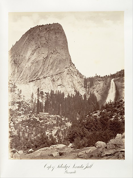 Cap of Liberty and Nevada Fall, Yosemite