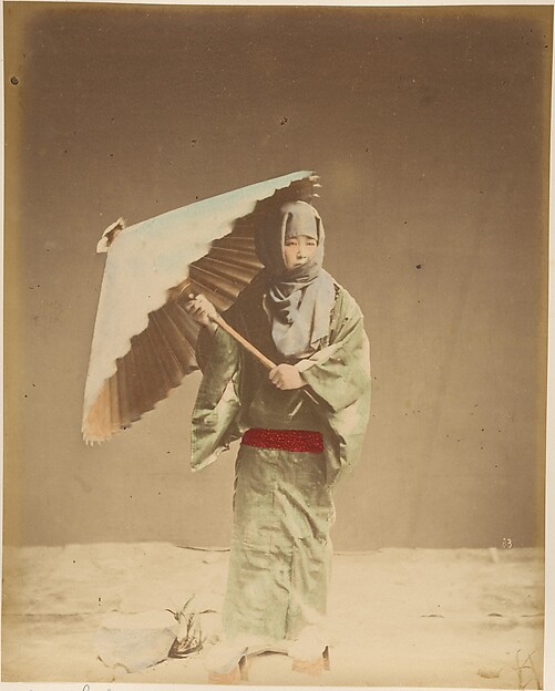 [Japanese Woman with Parasol]