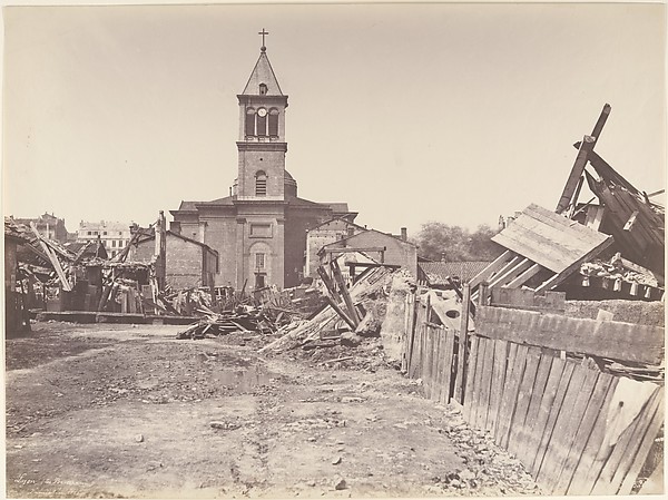 The Floods of 1856, Church of Saint-Pothin, Lyon