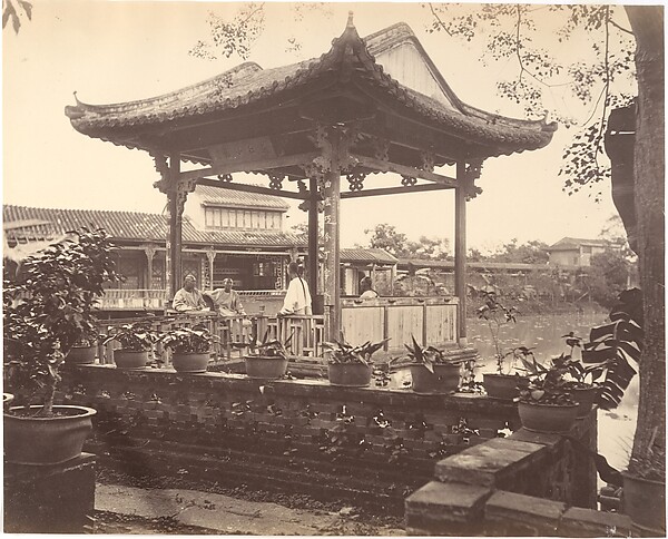 A Tea Pavilion, Canton