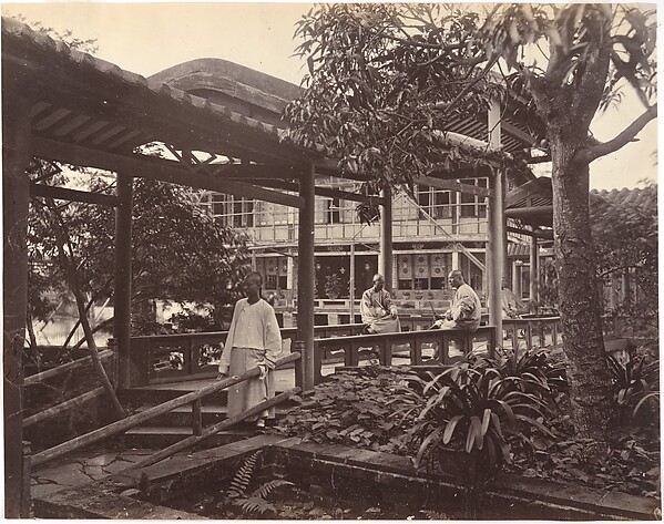 Way to the Theater Pon-Jing-Quais Garden, Canton