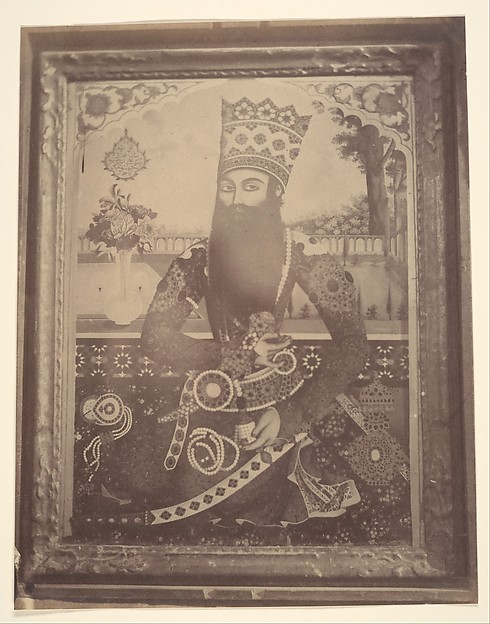 [Fath-Ali Shah, Painting that Once Belonged to Hmah [?] Saula, Uncle of the King.]