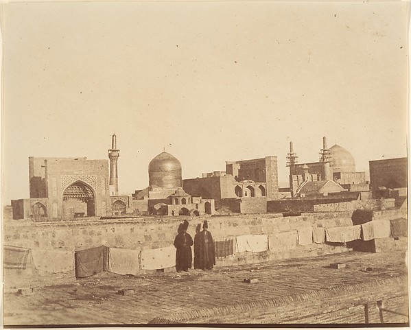 [A General View of MESHED from the roof of a hamam.]