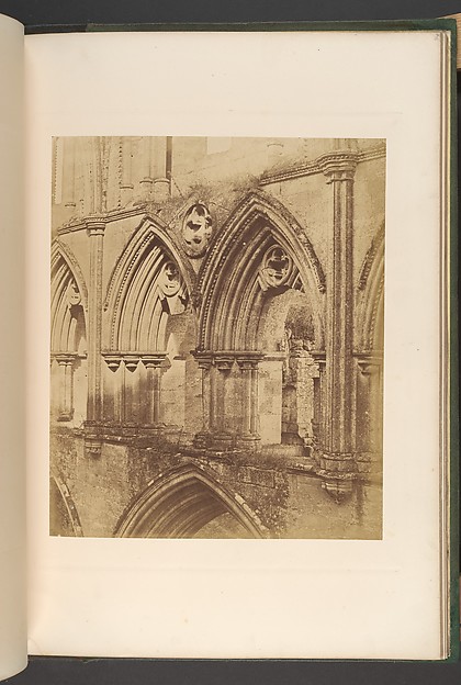 Rivaulx Abbey.  The Triforium Arches
