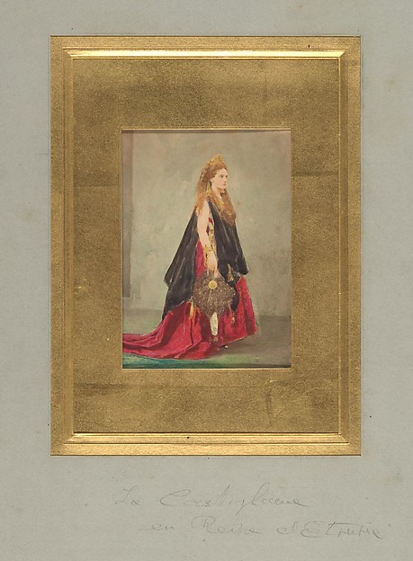 [Countess de Castiglione as the Queen of Etruria]