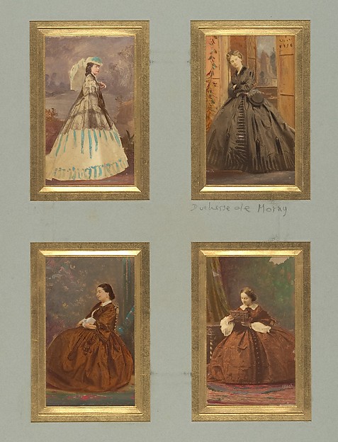 [Unknown Sitters and Duchesse de Morny]