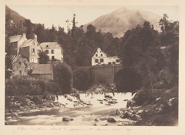 Village de Gèdres, Route de Gavarnie