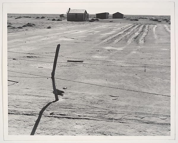 Abandoned Farm in the Dustbowl, Coldwater District, near Dalhart, Texas, June