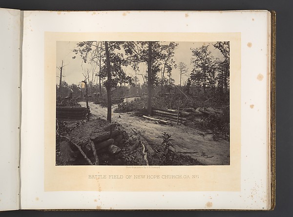 Battle Field of New Hope Church, Georgia No. 1