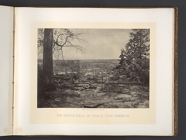 The Battle Field of Peach Tree Creek, Georgia