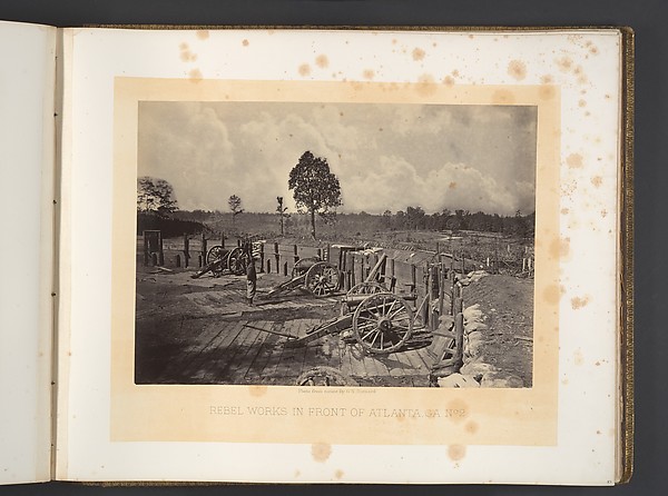 Rebel Works in Front of Atlanta, Georgia No. 2