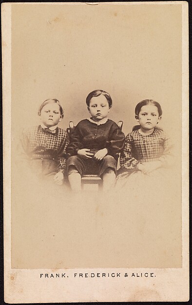 Frank, Frederick & Alice. "The Children of the Battle Field"