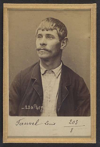 Fauvel. Louis. 27 ans, né le 14/4/67 à Écouché (Orne). Tourneur. Anarchiste. 2/7/94.