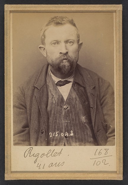 Rigollet. Alexandre. 41 ans, né dans le Loir-et-Cher. Terrassier. Anarchiste. 