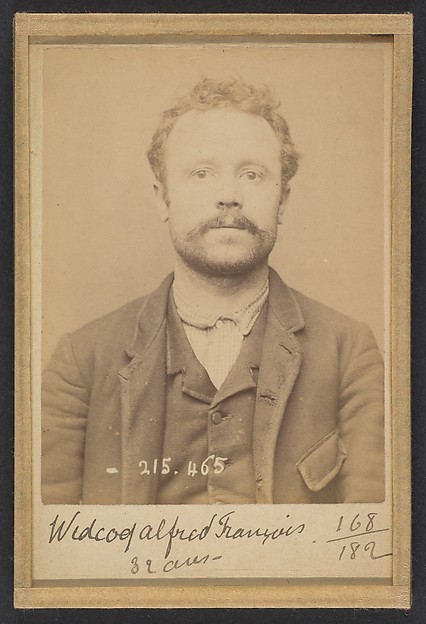 Widcoq. Alfred, François, Adolphe. 32 ans, né à Fressenneville (Somme). Mécanicien. Anarchiste. 10/3/94. 