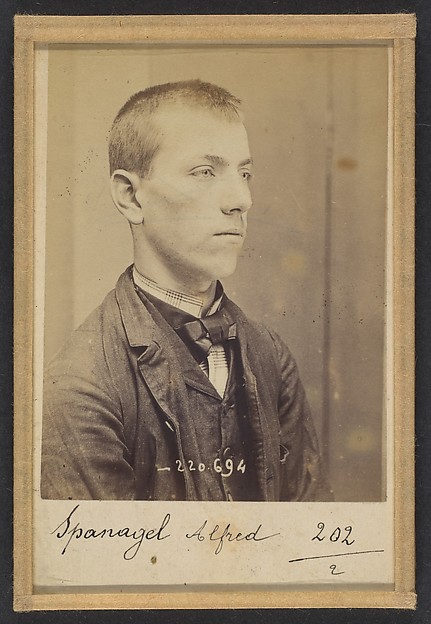 Spanagel. Alfred, Vincent. 17 ans, né le 27/5/77 à Paris. Serrurier. Anarchiste. 7/7/94.