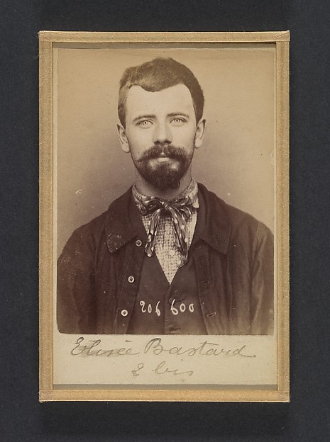 Bastard. Élisée, Joseph, Michel. 22 ans, né à Birnel (Oise). Polisseur. Anarchiste. 20/8/93.