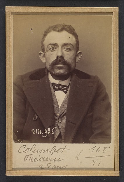 Colombet. Frédéric. 28 ans, né à Prigonnieux (Dordogne). Employé de commerce. Anarchiste. 2/3/94. 