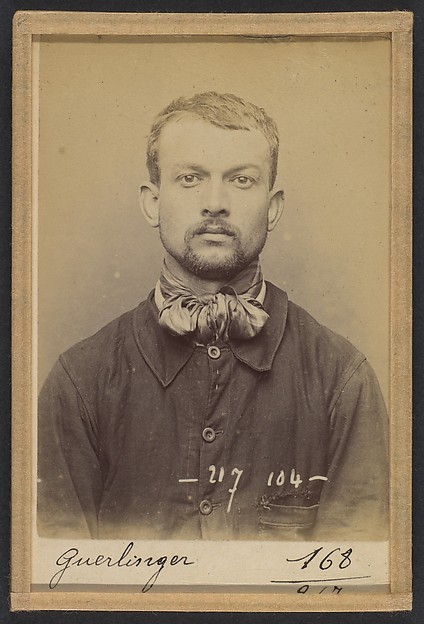 Guerlinger. Pierre. 28 ans, né le 31/5/65 à St-Avold (Moselle). Journalier. Anarchiste. 14/4/94. 