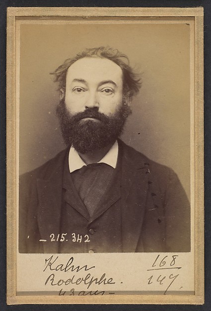 Kahn. Rodolphe. 43 ans, né le 15/1/51 à Lyon (Rhône). Courtier de commerce. Anarchiste. 8/3/94. 