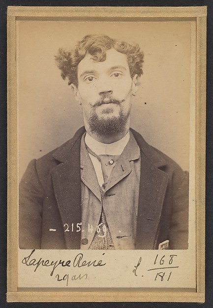 Lapeyre. Louis, Pierre. 29 ans. né à Rodez (Aveyron). Employé. Anarchiste. 10/3/94.