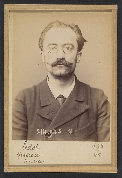 Ledot. Julien. 41 ans, né à Bourges (Cher). Employé. Anarchiste. 1/3/94.