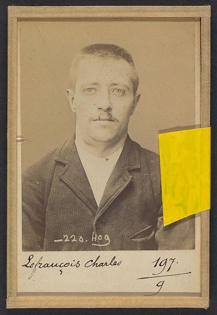 Lefrançois. Charles, Albert. 27 ans, né le 10/11/67 à Paris XXe. Horloger. Anarchiste. 2/7/94.