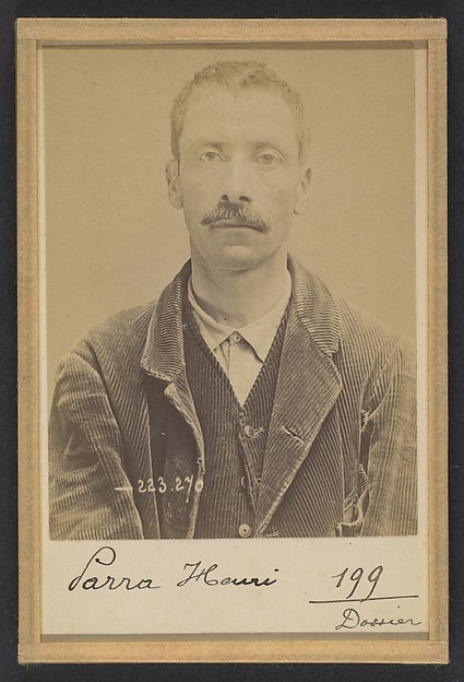 Para (ou Parra). Henri. 38 ans, né le 16/5/56 à Paris Ve. Camelot. Anarchiste. 4/9/94.