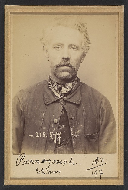 Pierre. Joseph, Adrien. 42 ans, né à Rouen (Seine-Inférieure). Canneleur de chaises. Anarchiste. 12/3/94. 