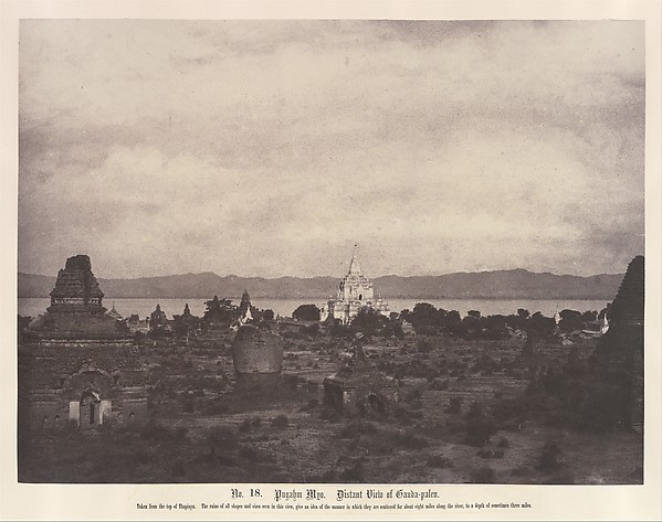 Pugahm Myo: Distant View of Gauda-palen Pagoda